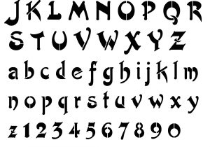 Font Templates to Print Free Cut Out Alphabet Stencils View Image Design View