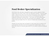 Food Broker Contract Template Food Broker Contract Template Food Broker Overview 8 728