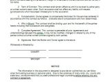 Food Broker Contract Template Sample Contract with Stock Broker form Blank Contract