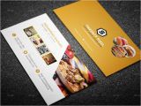 Food Business Cards Templates Free 45 Restaurant Business Cards Templates Psd Designs