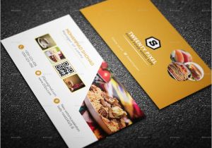 Food Business Cards Templates Free 45 Restaurant Business Cards Templates Psd Designs