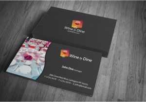 Food Business Cards Templates Free Catering Business Card Template Free Download Cr00002