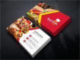 Food Business Cards Templates Free Fast Food Business Card Template 000511 Template Catalog