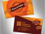 Food Business Cards Templates Free Fast Food Business Card Template Vector Free Download