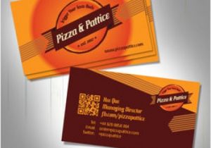 Food Business Cards Templates Free Fast Food Business Card Template Vector Free Download