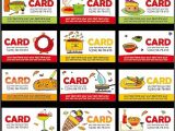 Food Business Cards Templates Free Free Collection Of Vector Food Business Card Templates