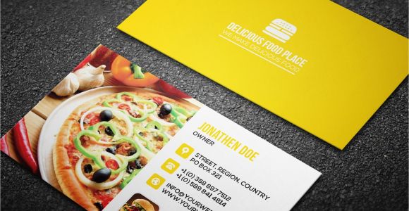 Food Business Cards Templates Free Iapdesign Com Photoshop Tutorials Phillippinesfantastic