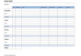 Food Logs Templates 7 Best Images Of Printable Daily Log Sheets Templates