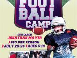 Football Camp Flyer Template Free Youth Football Camp Flyer Template Pictures to Pin On