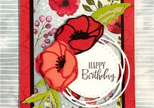 For Each Handmade Greeting Card Jacqui Peaceful Poppies Card In 2020 with Images Poppy Cards