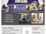 For Sale by Owner Flyer Template Word Real Estate Flyer Template for Word