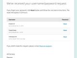 Forgot Username Email Template Email Templates Pearson Ux Framework