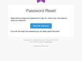 Forgot Username Email Template Responsive forgot Password Reset Email Template