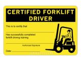Forklift Certification Wallet Card Template Free Funky Free forklift Certification Mold Online Birth