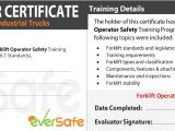 Forklift Operator Certificate Template Online Lift Truck Certification Training Csa B335 15