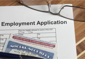 Form for social Security Card Name Change Listing social Security Numbers On Job Applications