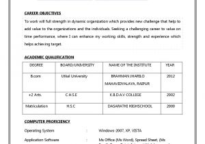 Format Of Job Application Resume Job Interview 3 Resume format Job Resume format