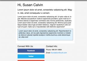 Foundation Email Templates Adapting Foundation 39 S Basic Template Email