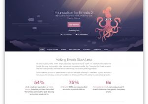 Foundation for Emails Templates 32 Free Responsive HTML Email Templates 2019 Colorlib
