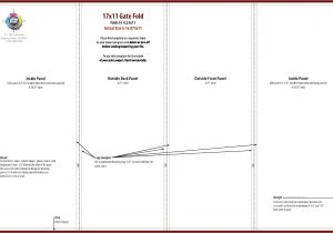 Four Fold Brochure Template Indesign 4 Fold Brochure Template 3 Professional and High Quality