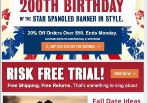 Fourth Of July Email Template 4th Of July Email Templates to Fuel Independence Day Sales