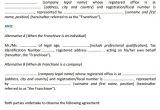 Franchise Contract Template Free Franchise Agreement 7 Download Free Documents In Pdf Word