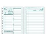 Franklin Planner Calendar Template original Ring Bound Daily Planner Franklincovey Daily