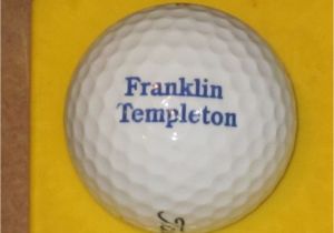 Franklin Templation Financial Franklin Templeton Logo Golf Ball Ebay