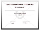 Free Anger Management Certificate Of Completion Template Good Anger Management Certificates Download