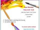 Free Art Class Flyer Template Painting Workshop Flyer Template Microsoft Word Templates