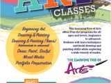 Free Art Class Flyer Template the Learning Tree Of Arts Inc Art Classes Portfolio