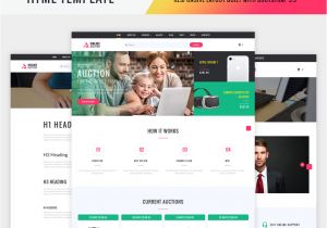 Free Auction HTML Templates Online Auction HTML Template