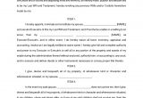 Free Australian Will Template Download Free Will Template Australia Templates Station
