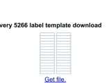 Free Avery 5066 Label Template Avery Label 5366 Template Template Avery 5366 Template