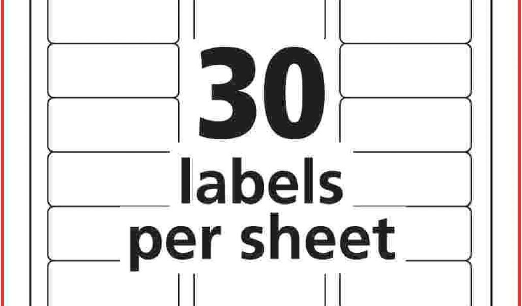 avery 5160 label template google docs
