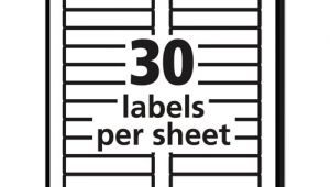 Free Avery 5066 Label Template Permanent File Folder Labels Trueblock Inkjet Laser Red
