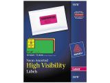Free Avery Label Templates 5978 Avery 5978 High Visibility Laser Labels 2 X 4 assorted