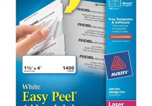 Free Avery Templates 5162 1 Pck New Avery 5162 White Address Labels 1 400 Laser
