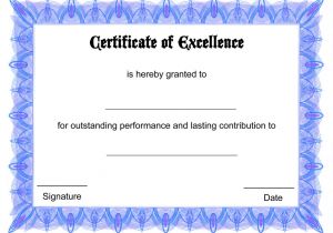Free Award Certificate Templates for Students Blank Certificate Templates Kiddo Shelter