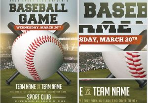 Free Baseball tournament Flyer Template Baseball Flyer Template 2 Flyerheroes