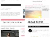 Free Beauty Blog Templates Five Of the Best Free Blog Templates Oh Zoe