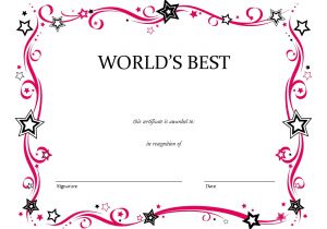 Free Blank Certificate Templates Blank Certificate Templates to Print Activity Shelter