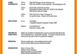 Free Blank Resume Templates for Microsoft Word Resume Sample Microsoft Word Good Resume format