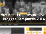 Free Blogger Templates with Slider 50 Best Free Responsive Blogger Templates 2014