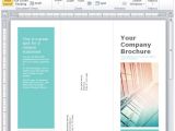 Free Brochure Templates for Word to Download Microsoft Word Brochure Template 2010 Csoforum Info