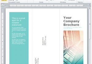 Free Brochure Templates for Word to Download Microsoft Word Brochure Template 2010 Csoforum Info