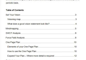 Free Buisness Plan Template 30 Sample Business Plans and Templates Sample Templates