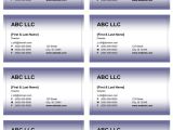Free Business Card Templates for Word 2007 Business Card Templates for Word
