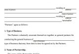 Free Business Contract Template Downloads Sample Partnership Agreement 24 Free Documents Download