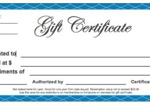 Free Business Gift Certificate Template with Logo Download Blank Gift Certificate Templates Wikidownload